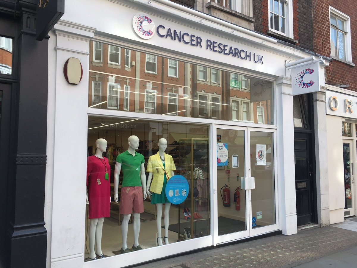 Cancer Research UK Marylebone charity shop London
