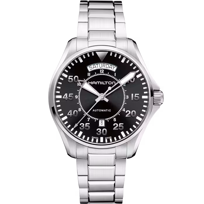 Hamilton Khaki Aviation Pilot Day Date Auto watch